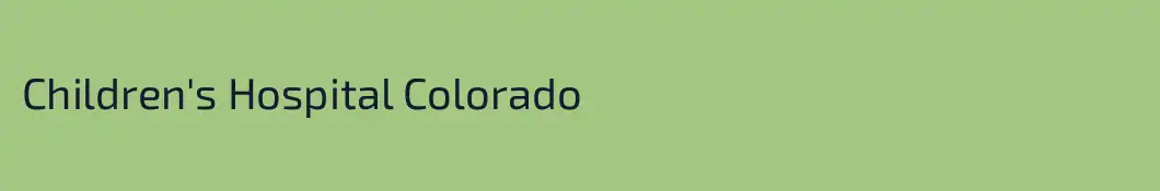 Children's Hospital Colorado